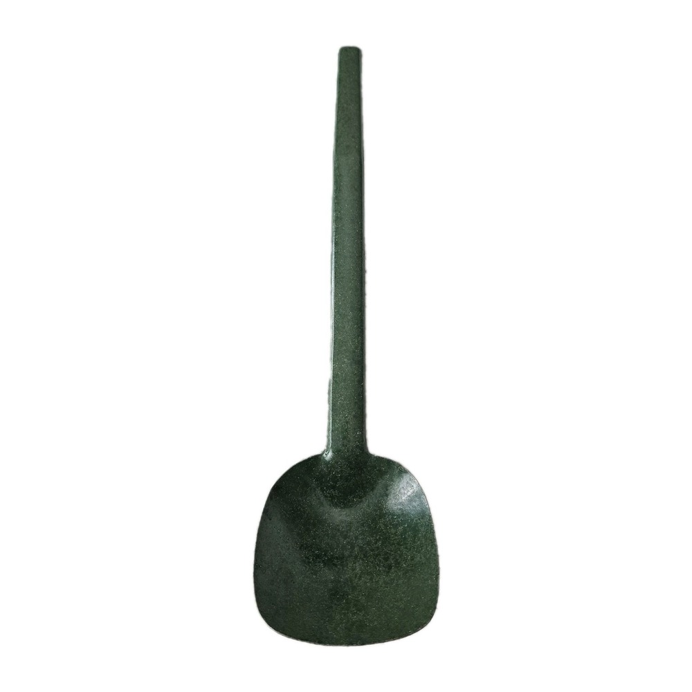 Vintage FLINTWOOD Mid Century Modern Serving Utensil Spoon MELAMINE -GREEN